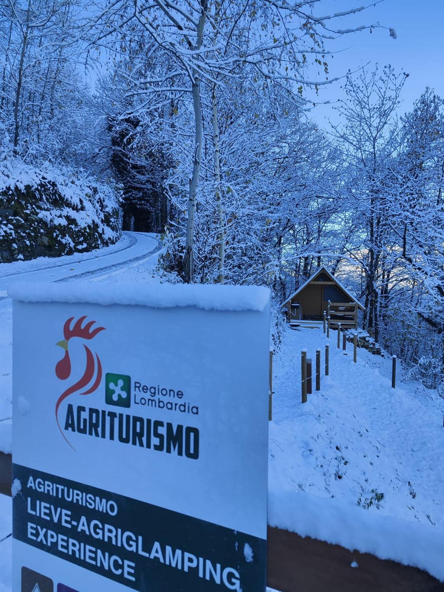 Luxe tent Lieve Agriglamping Experience Albosaggia